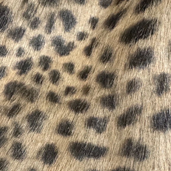 Rebecca Taylor Animal Print Teddy Jacket - Picture 6 of 9